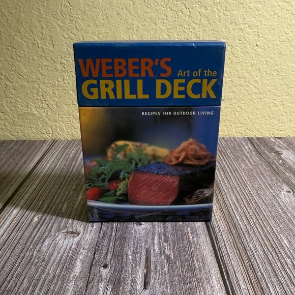 2 WEBER Grill Book of Recipes, Real Grilling, and Art of the Gril Deck – READ - Picture 7 of 12